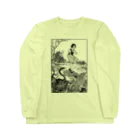 Saza-nami Antique designのへびがいる！ Long Sleeve T-Shirt