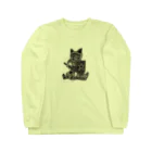 AXL CATのガウェイン (AXL CAT) ロングスリーブTシャツ