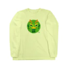 Atelier Pomme verte の竜の顔 Long Sleeve T-Shirt