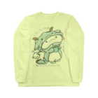 itsuto-こねこしょうしょうめんへらの「たったあ…たつさん」 Long Sleeve T-Shirt