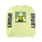 ✨🌈✨ユラクラカン🇯🇵 ✨🌈✨の🍙OMSB🌅🌸🍙桜結び 🌅 ロングスリーブTシャツ