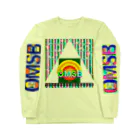 ✨🌈✨ユラクラカン🇯🇵 ✨🌈✨の🍙OMSB🌅🌸🍙桜結び 🌅 ロングスリーブTシャツ