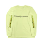 L_arctoaのウンモンスズメ幼虫と成虫（幼虫が袖ver） Long Sleeve T-Shirt