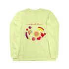 pastelia　shopのアップルベリー Long Sleeve T-Shirt