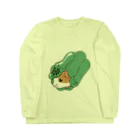 Lichtmuhleのピーマンモルモット Long Sleeve T-Shirt