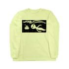 CHOSANAの好きな色に染めて 漂う宇宙人 Long Sleeve T-Shirt