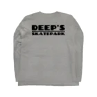 DEEP'S SKATEPARKのDeeps ロングスリーブTシャツの裏面