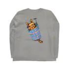かじこじステッカー工房のかじこじフィッシングクラブ4 Long Sleeve T-Shirt :back