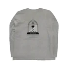 NOBLEROSEGRAFFITIのNRG.ローズメイク(BK) Long Sleeve T-Shirt :back