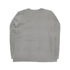 水島ひねのパンチニードル蛸（グリーン） Long Sleeve T-Shirt :back