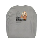 CHIBE86のChic Silhouette Long Sleeve T-Shirt :back