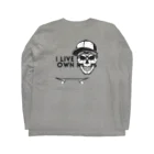 CHIBE86の "I live by my own rules." Long Sleeve T-Shirt :back