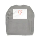 村上裕 daily work 燃料 裸の特異点 素人のmy heart ロングスリーブTシャツの裏面