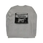 Too fool campers Shop!のイツモのコンビーフ01(黒文字) Long Sleeve T-Shirt :back