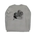 YASのタトゥーマシントライバル Long Sleeve T-Shirt :back