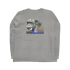 ヒノマルエスビーのSMART CHIMPANZEE  Long Sleeve T-Shirt :back