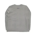 あおぞらのゾウ_WHITE Long Sleeve T-Shirt :back