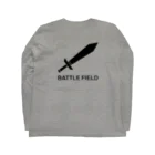 BATTLE FIFLDのBATTLE FIELD ロングスリーブTシャツの裏面