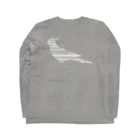 新谷べにのオカメインコ白＋ Long Sleeve T-Shirt :back