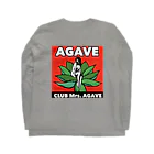 まき☺︎のCLUB Mrs.AGAVE ロングスリーブTシャツの裏面