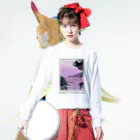 new-rinの日本パイオツ百景 ロングスリーブTシャツの着用イメージ(表面)