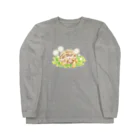 めろんぽっぷのお店だよのうたたね　ギリシャリクガメ Long Sleeve T-Shirt