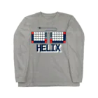 nillpoのHelix Royal Navy Long Sleeve T-Shirt