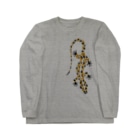 ツバメ堂の茶色のトカゲ Long Sleeve T-Shirt