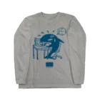 マニアパレルの社畜のシャチくん Long Sleeve T-Shirt