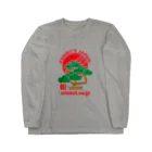 クリケットおじさんの店[Kenny's Shop]のKenny's Japan Cricket 盆栽_01 Long Sleeve T-Shirt