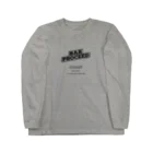 BAR  PROCEED apparel&goodsのPROCEED staff uniform blackLOGO Long Sleeve T-Shirt