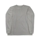 ROUKAの【Agave titanota Classic】背面・白柄 ロングスリーブTシャツ