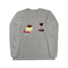 mifの物想いプリンネ🍮☕️ Long Sleeve T-Shirt