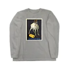 YS VINTAGE WORKSのユーゴスラビア　1920年代　山羊ヤギ Long Sleeve T-Shirt