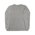 nins・にんずのモルモットの『も』 Long Sleeve T-Shirt