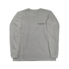 CHIKA＆NISSYのロゴTうさぎバックP Long Sleeve T-Shirt