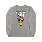 SWEETS JUNKIEのバーガーギャング Long Sleeve T-Shirt