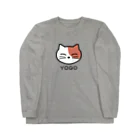 ヨゴ商店のヨゴにゃん（ロゴあり） Long Sleeve T-Shirt