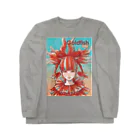 a killer suzuriショップの金魚ガール Long Sleeve T-Shirt