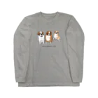 カナダで超大型犬と暮らす　Northern-Fieldのアンジンボウ（Aタイプ） Long Sleeve T-Shirt