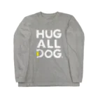 HUGDOG and snomilの犬好きロンT ロングスリーブTシャツ