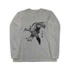 nemunoki paper itemのヤタガラス Long Sleeve T-Shirt