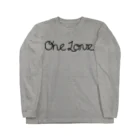 loveapplefactoryのONE LOVE ロングスリーブTシャツ