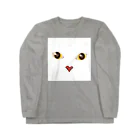 キャッツハンド：suzuriショップのしろしろ Long Sleeve T-Shirt