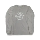 BASE-CAMPのBASE MOUNTAIN 01 WHITE ロングスリーブTシャツ