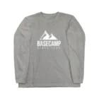 BASE-CAMPのBASE MOUNTAIN 03 WHITE ロングスリーブTシャツ