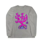 INGRIDのサンゴ（ピンク） Long Sleeve T-Shirt