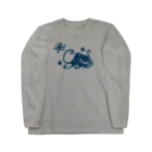 oba:obaの蒼い蛸 Long Sleeve T-Shirt