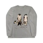 ヤマネコ。の部屋のカワウソの一味 Long Sleeve T-Shirt