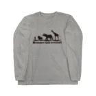 BANANAのBananas spin around!! Long Sleeve T-Shirt